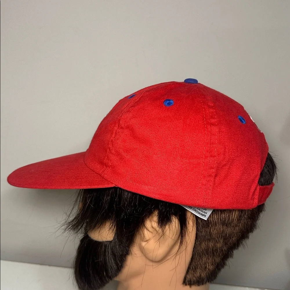 Phillies red long bill Baseball Cap